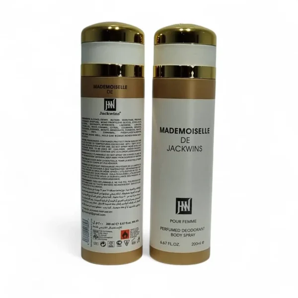 اسپری بدن زنانه کوکومادمازل جکوینز | Jackwins Body Spray - مادینو سایت - مادینو