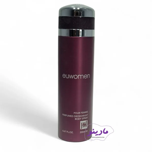اسپری بدن زنانه ایفوریا جکوینز | Jackwins Body Spray - مادینو سایت - مادینو