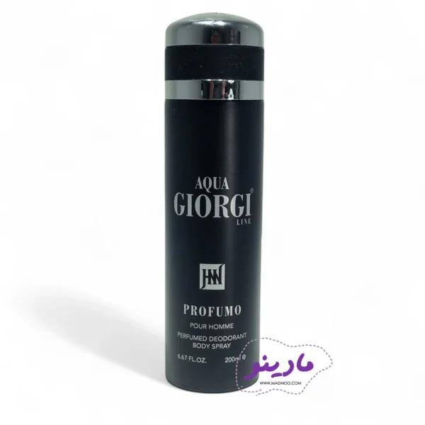 اسپری بدن جیو مشکی مردانه جکوینز | Jackwins Body Spray - مادینو سایت - مادینو